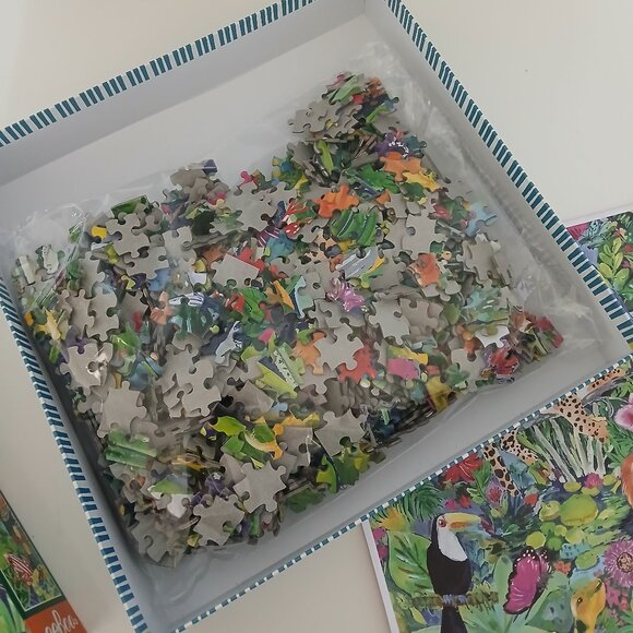 EEboo 1000 piece Puzzle Amazon Rainforest Colorful - Picture 4 of 11